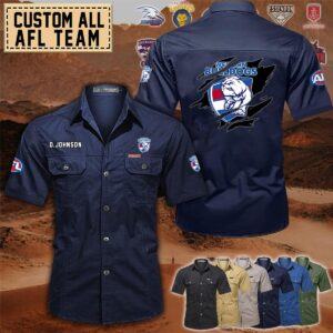 Western Bulldogs_Cotton Cargo Shirts