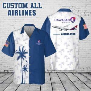 Custom Hawaiian Airlines_Pocket Hawaiian Shirt