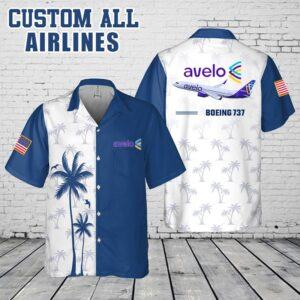 Custom Avelo airlines_Pocket Hawaiian Shirt